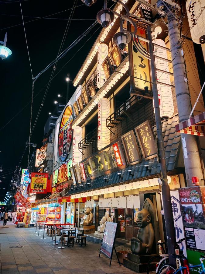 Wutong-40 Minutes Direct To Kansai Airport And 5 Minute Walk To Jr Or Subway Or Nankai Line And 1 Minute To Tsutenkaku The Landmark Of Osaka And Many Japanese Bistros Nearby Esterno foto